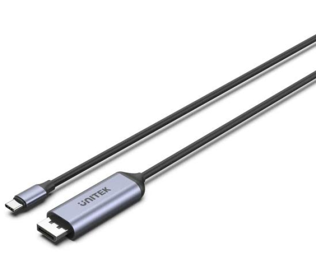 UNITEK Adapter USB-C - DisplayPort 1.4 8K/60Hz 1.8m V1423C - 1102307 - zdjęcie 4